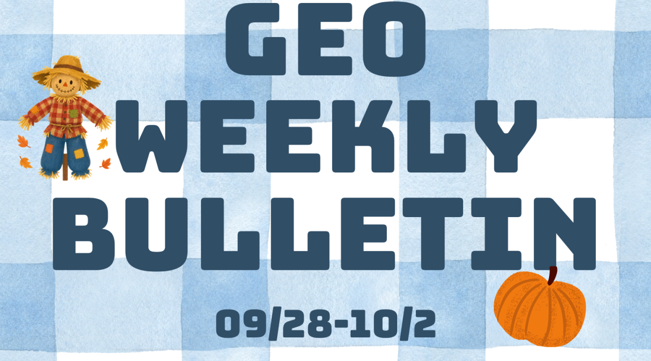 GEO Weekly Bulletin 