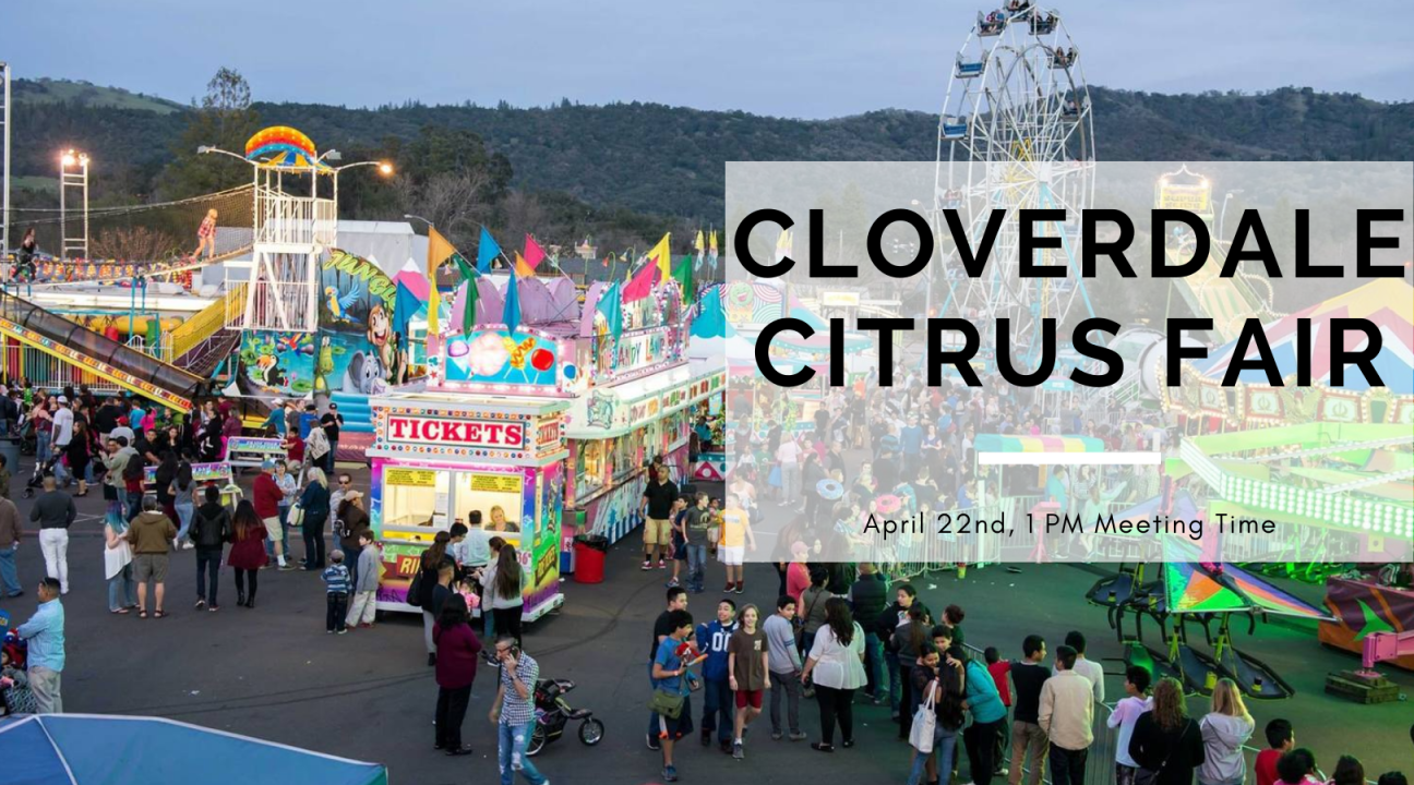 Cloverdale Citrus Fair with image of fair
