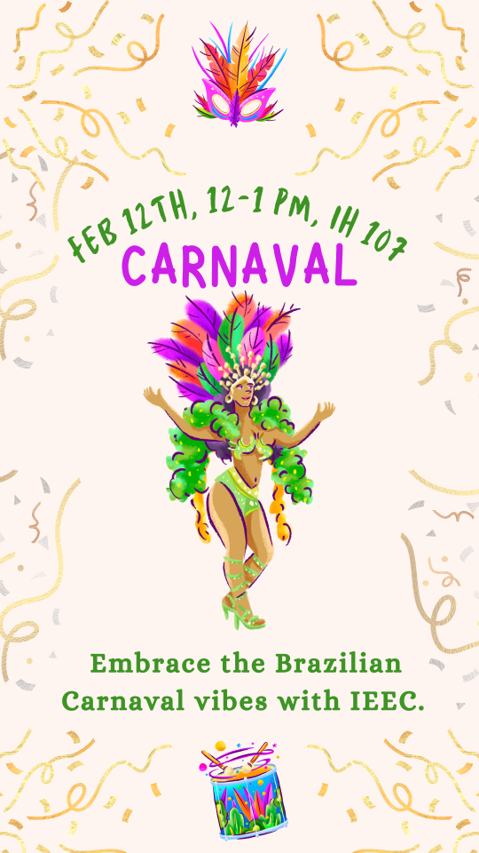 Flyer promoting the Coffee & Culture Carnaval