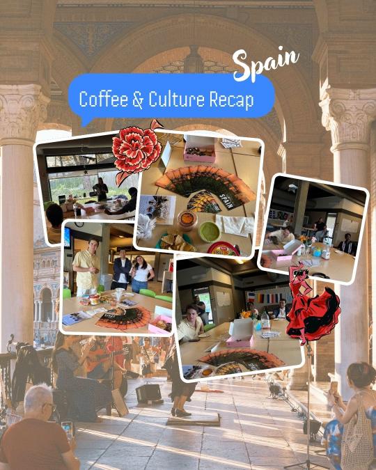 Coffee&Culture Recap with fellow students and ambassadors