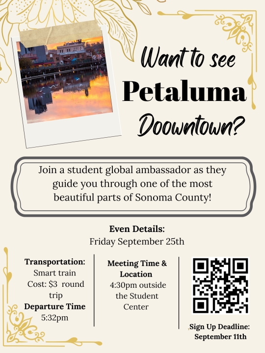 Petaluma Outdoor Trip Information