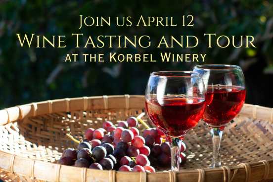 Korbel wine tasting