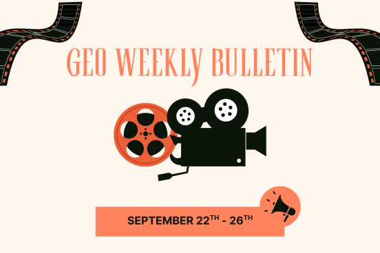 GEO Weekly Bulletin September 22th
