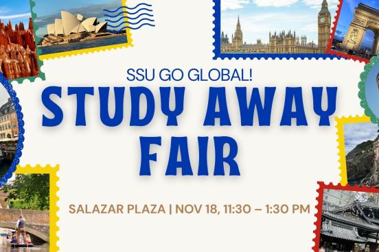 SSU Go Global! Study away fair 2025
