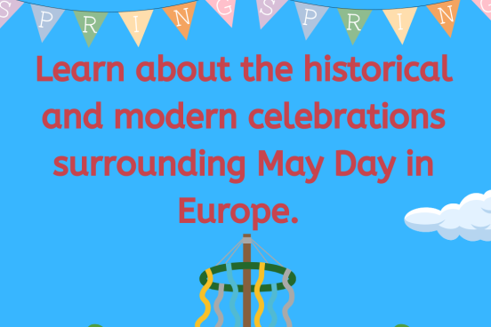 May Day Flyer for Coffee and Culture