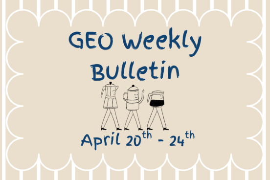 geo weekly bulletin
