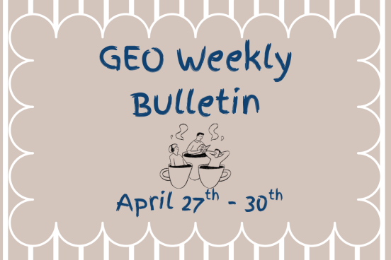 geo weekly bulletin