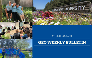 Weekly Bulletin with images of students