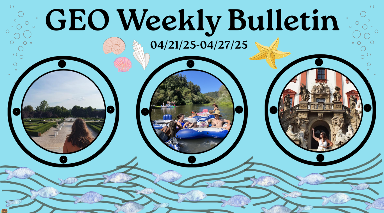 GEO Weekly Bulletin 04-21/25-04/27/25