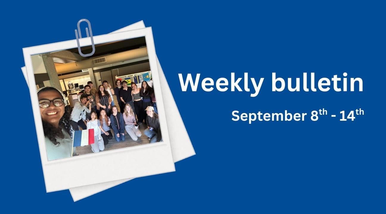 GEO Weekly bulletin September 8