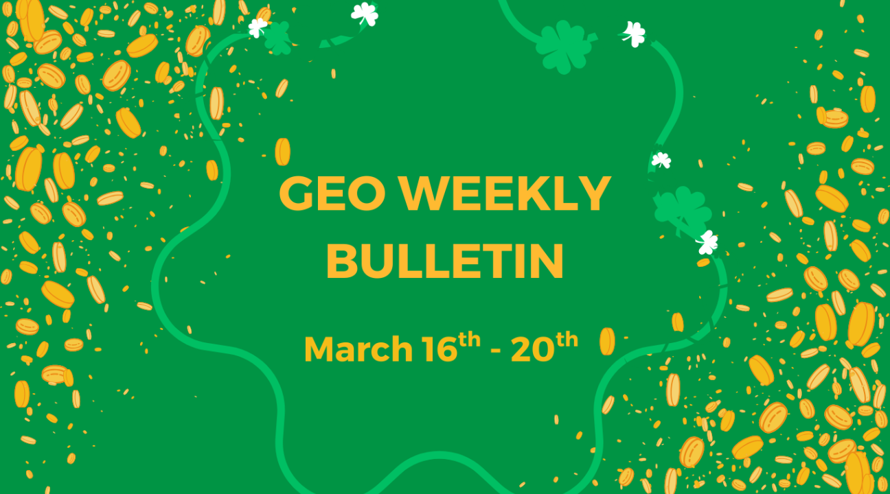 geo weekly bulletin
