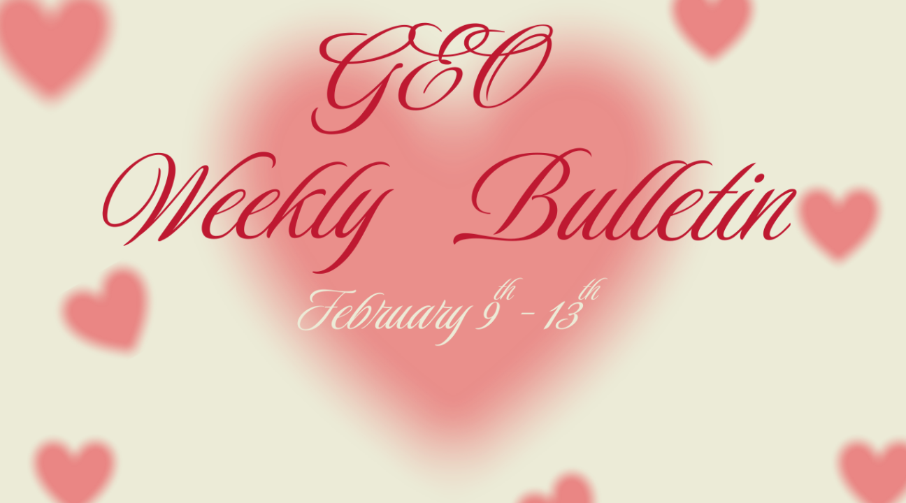 geo weekly bulletin