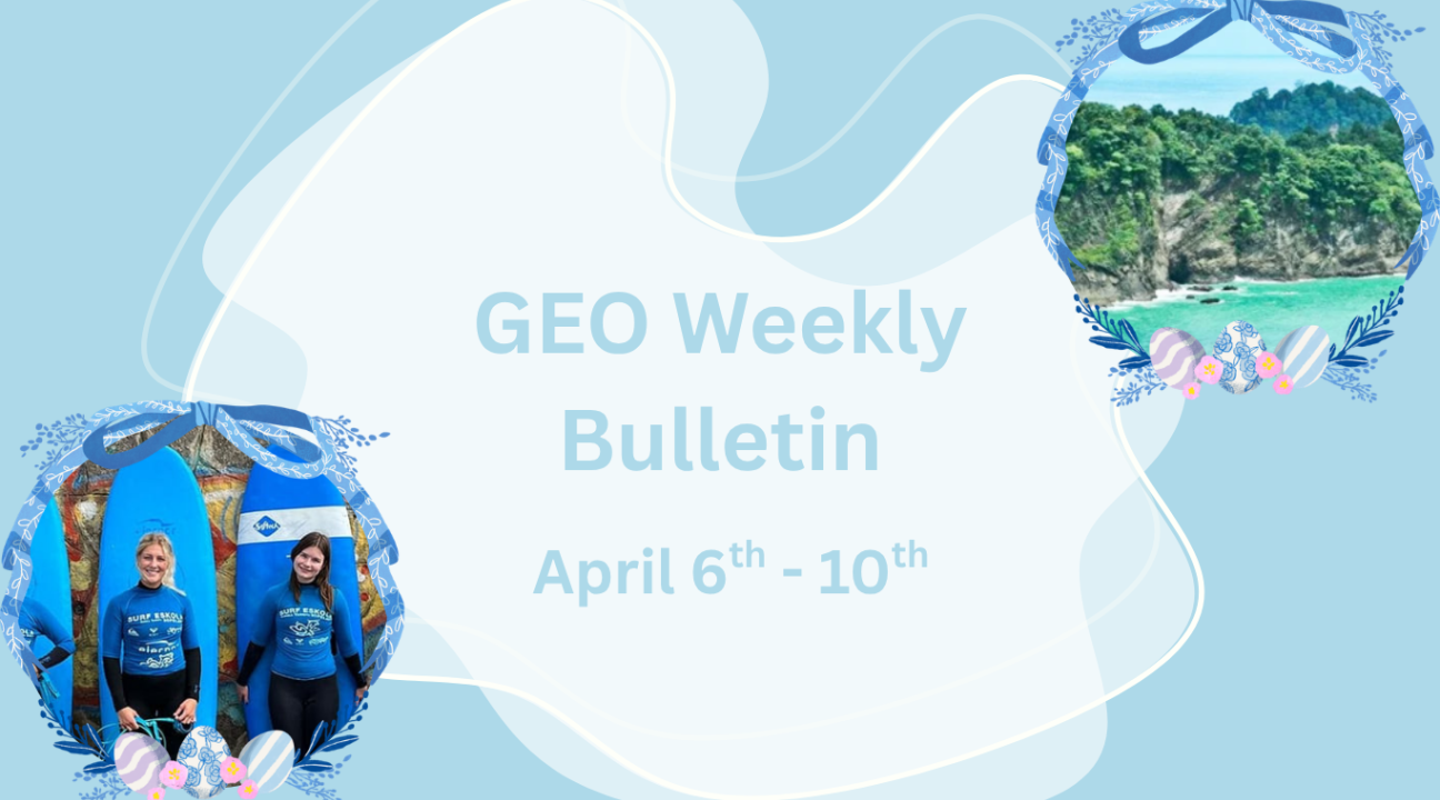geo weekly bulletin