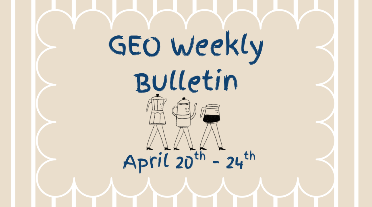 geo weekly bulletin