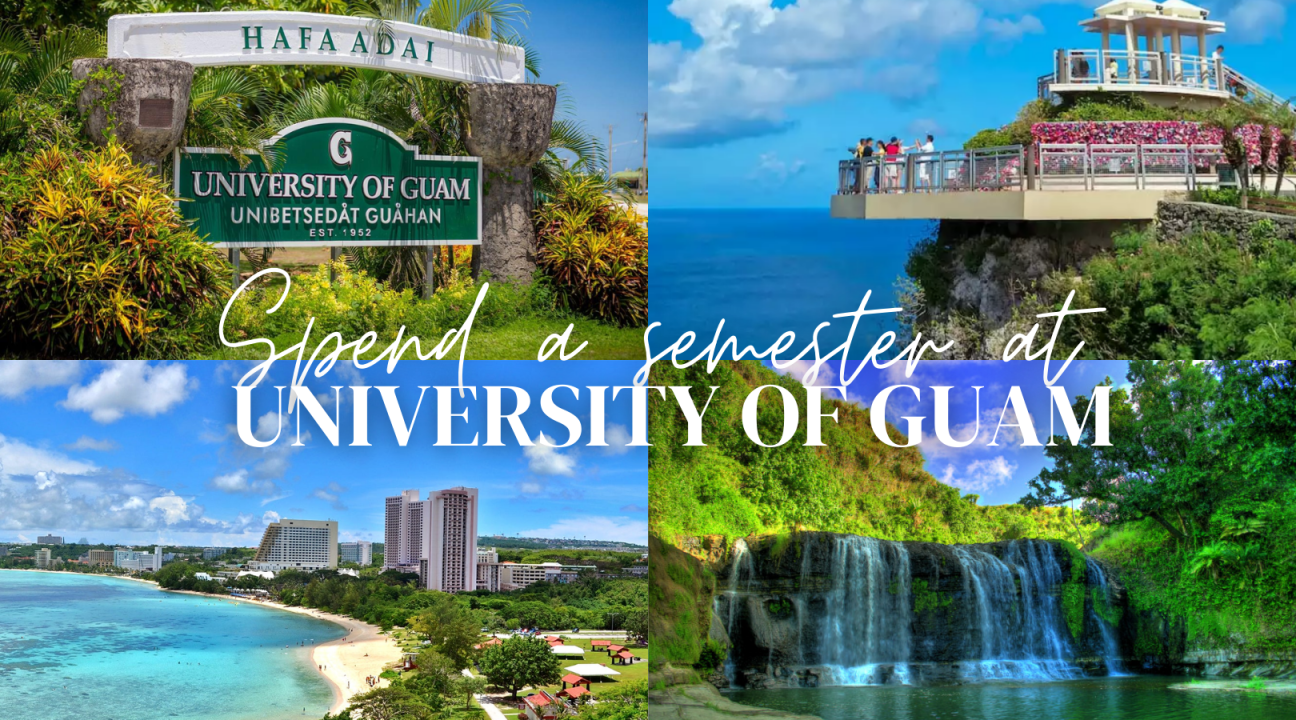 spend a semester at university of guam with images of guam
