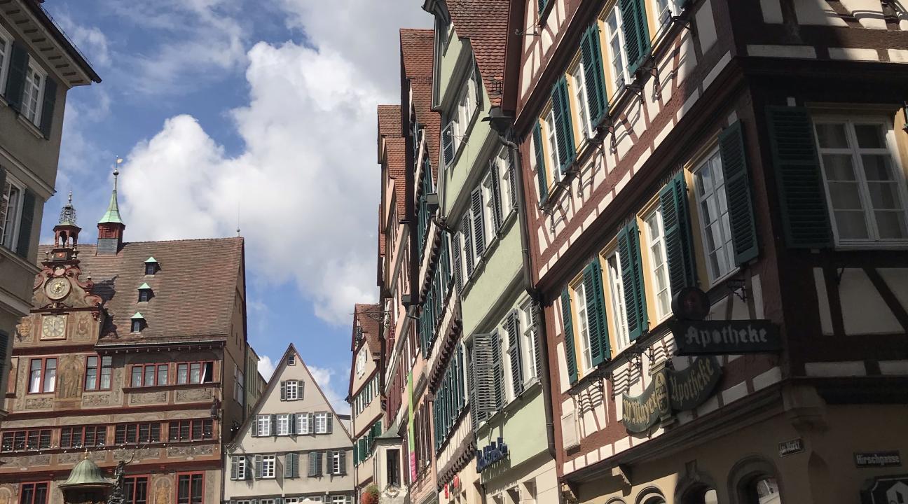German city main square