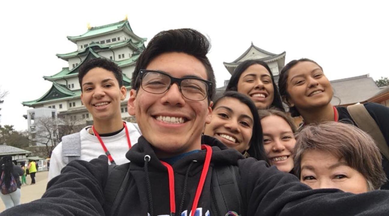 Smiling students