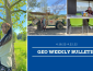 GEO weekly bulletin april 18 with images of students