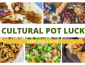 Cultural Pot Luck with images of Food