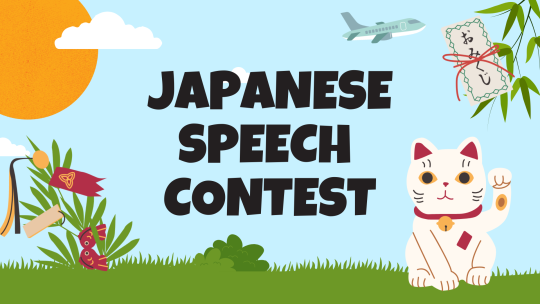 Japanese Speech contest