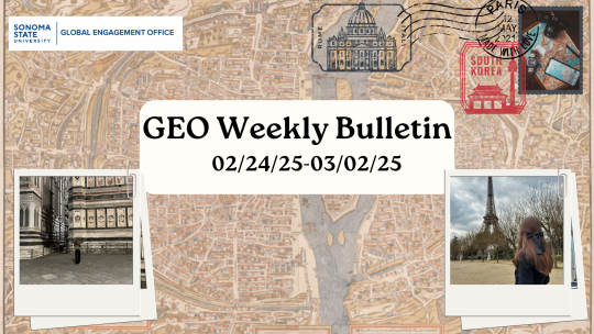 GEO weekly bulletin 2/24/2025