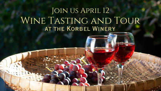 Korbel wine tasting
