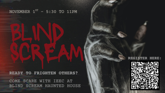Blind scream Haunted House - IEEC Event