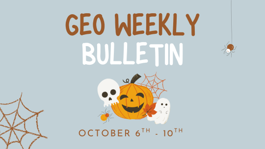 Weekly bulletin October 6th