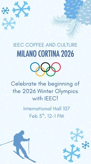 Winter olypics flyer