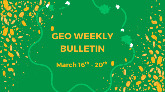 geo weekly bulletin