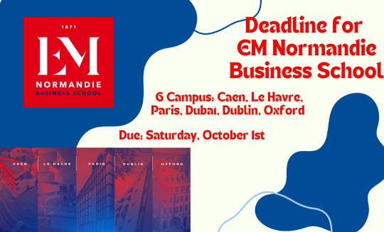 deadline for EM Normandie Oct 1Lo