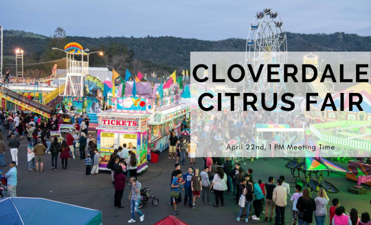 Cloverdale Citrus Fair with image of fair