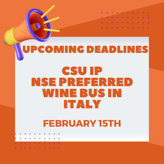 announcing deadlines this week