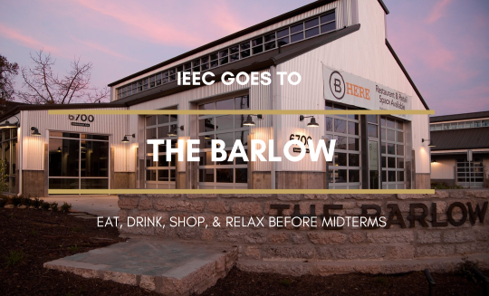ieec goes to the barlow with image of barlow