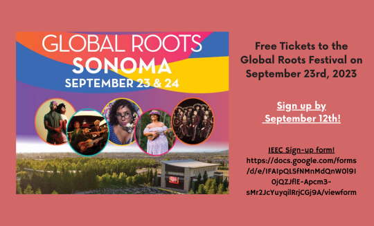 Global Roots festival flyer 
